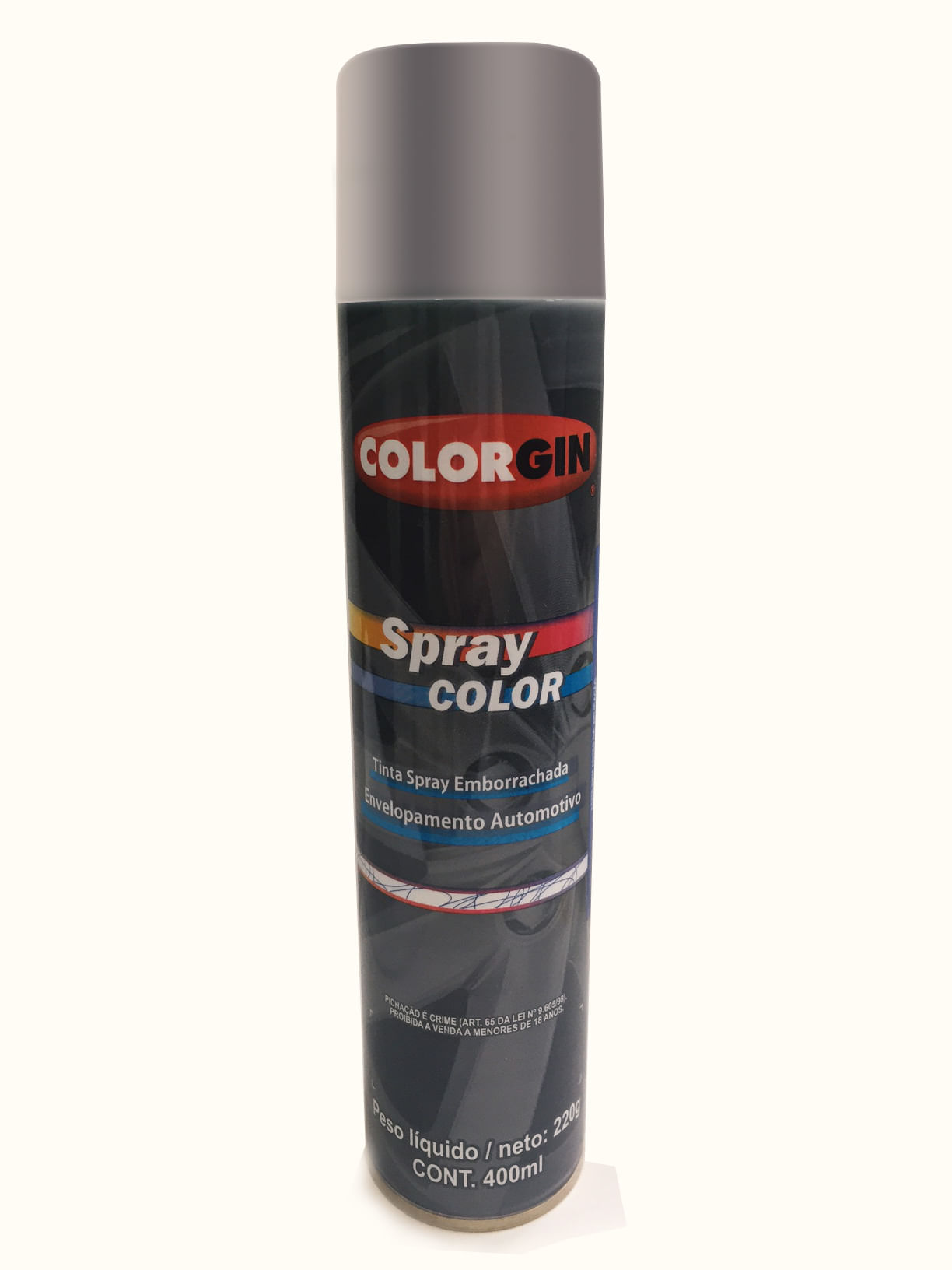 Envelopamento-Spray-Grafite-Fosco-Metalizado-400mL