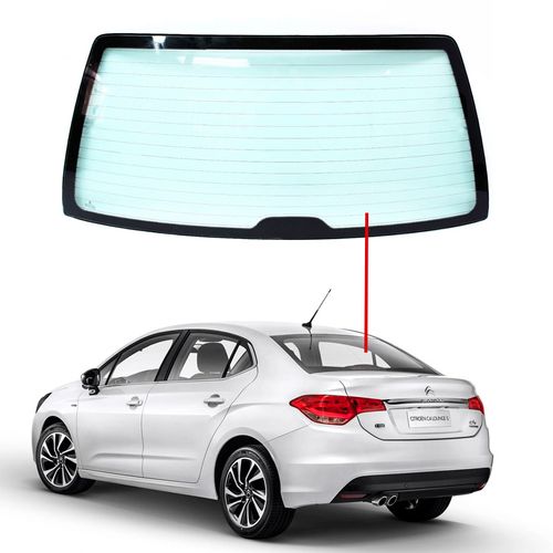 Vidro-Vigia-Citroen-C4-Lounge-Termico-Verde-c--Antena Vidro-Vigia-Citroen-C4-Lounge-Termico-Verde-c--Antena