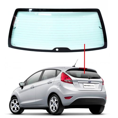 Vidro-Vigia-New-Fiesta-Hatch-Termico-Verde Vidro-Vigia-New-Fiesta-Hatch-Termico-Verde