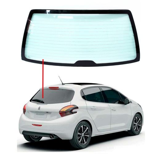 Vidro-Vigia-Peugeot-208-12--Termico-Verde-c--Antena-c--Aerofolio Vidro-Vigia-Peugeot-208-12--Termico-Verde-c--Antena-c--Aerofolio