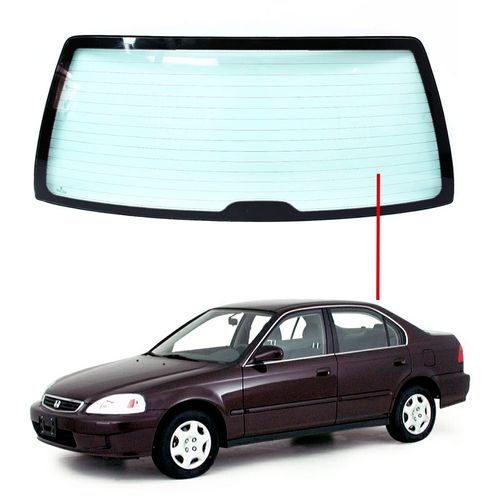Vidro-Vigia-Honda-Civc-Sedan-96-01-Termico-Verde Vidro-Vigia-Honda-Civc-Sedan-96-01-Termico-Verde