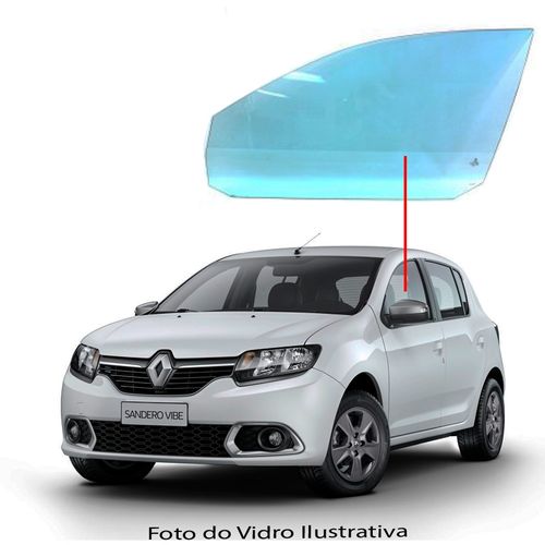 Vidro-de-Porta-Dianteira-Sandero-Logan-14--Lado-Esquerdo Vidro-de-Porta-Dianteira-Sandero-Logan-14--Lado-Esquerdo