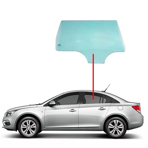 Vidro-Porta-Traseira-Cruze-Sedan-Lado-Esquerdo Vidro-Porta-Traseira-Cruze-Sedan-Lado-Esquerdo