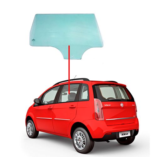 Vidro-Porta-Traseira-Idea-Lado-Esquerdo Vidro-Porta-Traseira-Idea-Lado-Esquerdo