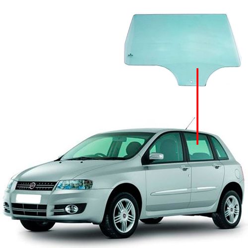 Vidro-Porta-Traseira-Stilo-Lado-Esquerdo Vidro-Porta-Traseira-Stilo-Lado-Esquerdo