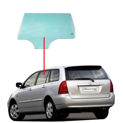 Vidro-Porta-Traseira-Fielder-Lado-Esquerdo Vidro-Porta-Traseira-Fielder-Lado-Esquerdo