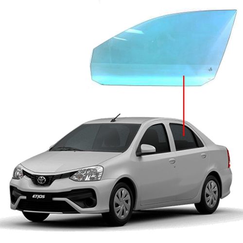 Vidro-Porta-Traseira-Etios-Sedan-Lado-Esquerdo Vidro-Porta-Traseira-Etios-Sedan-Lado-Esquerdo