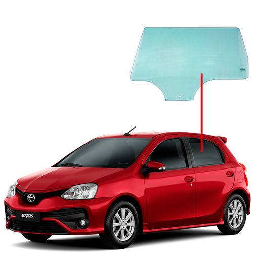 Vidro-Porta-Traseira-Etios-Hatch-Lado-Esquerdo Vidro-Porta-Traseira-Etios-Hatch-Lado-Esquerdo
