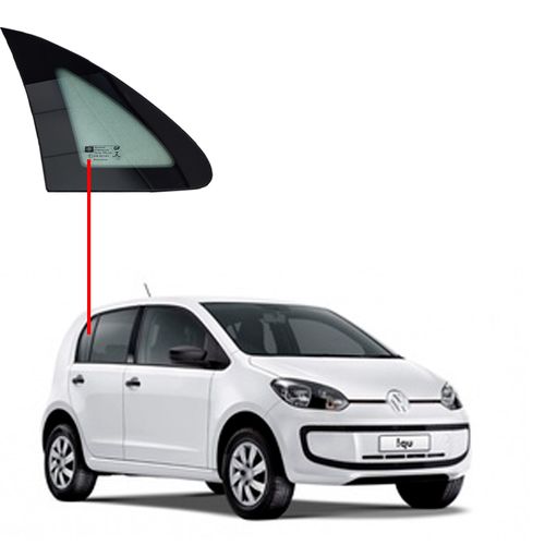 Vidro-Porta-Traseira-UP---Fixo-Lado-Direito Vidro-Porta-Traseira-UP---Fixo-Lado-Direito