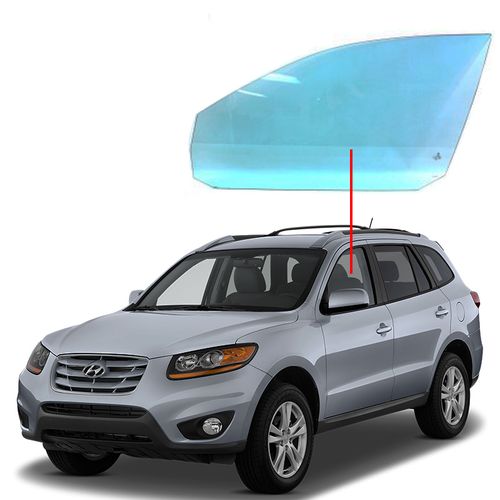Vidro-Porta-Dianteira-Santa-Fe-Lado-Esquerdo Vidro-Porta-Dianteira-Santa-Fe-Lado-Esquerdo