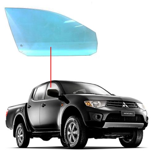 Vidro-de-Porta-Dianteira-L-200-Triton-Lado-Direito Vidro-de-Porta-Dianteira-L-200-Triton-Lado-Direito