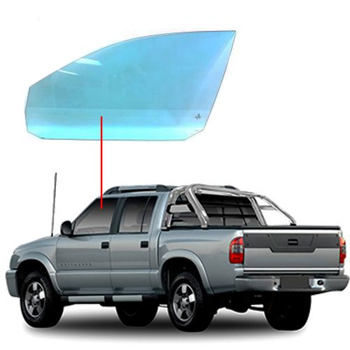 Vidro-Porta-Dianteira-S-10--12-Lado-Esquerdo Vidro-Porta-Dianteira-S-10--12-Lado-Esquerdo