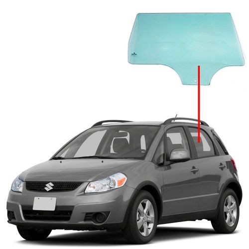 Vidro-de-Porta-Traseira-SX4--14-Lado-Esquerdo Vidro-de-Porta-Traseira-SX4--14-Lado-Esquerdo