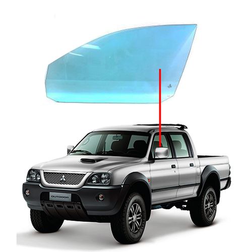 Vidro-de-Porta-Dianteira-L200-03--Lado-Esquerdo Vidro-de-Porta-Dianteira-L200-03--Lado-Esquerdo