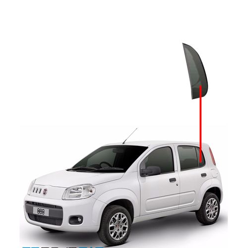 Vidro-de-Porta-Traseira-Uno-10--Lado-Esquerdo-Fixo Vidro-de-Porta-Traseira-Uno-10--Lado-Esquerdo-Fixo