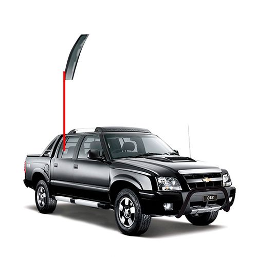 Vidro-de-Porta-Traseira-S-10-4-Portas-Lado-Direito-Fixa Vidro-de-Porta-Traseira-S-10-4-Portas-Lado-Direito-Fixa