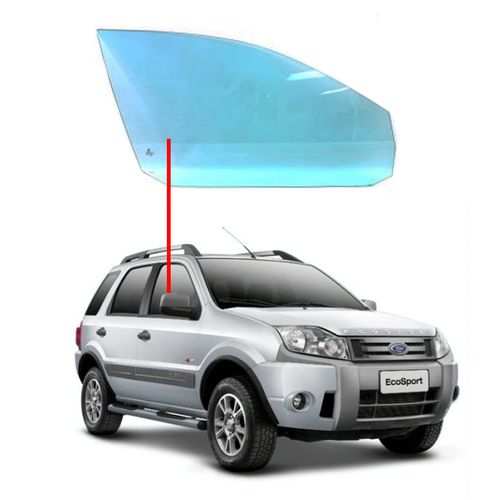 Vidro-De-Porta-Dianteira-Ecosport--11-Lado-Direito Vidro-De-Porta-Dianteira-Ecosport--11-Lado-Direito