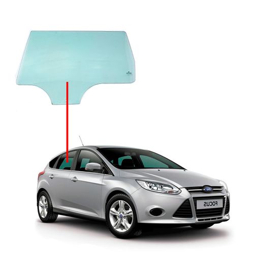 Vidro-De-Porta-Traseira-Focus-14--Lado-Direito Vidro-De-Porta-Traseira-Focus-14--Lado-Direito
