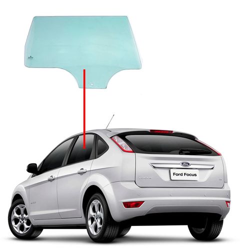 Vidro-De-Porta-Traseira-Focus-08-13-Lado-Esquerdo Vidro-De-Porta-Traseira-Focus-08-13-Lado-Esquerdo