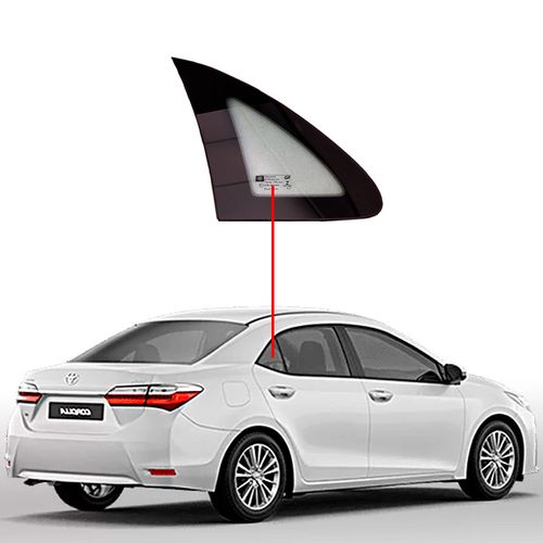 Vidro-De-Porta-Traseira-Fixo-Corolla-14--Lado-Direito Vidro-De-Porta-Traseira-Fixo-Corolla-14--Lado-Direito