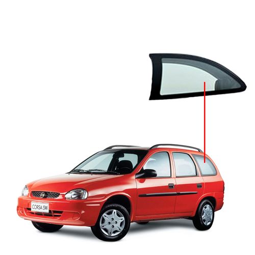 Vidro-Lateral-Corsa-SW-Lado-Esquerdo Vidro-Lateral-Corsa-SW-Lado-Esquerdo