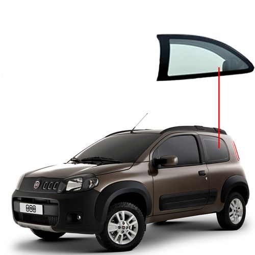 Vidro-Lateral-Uno-2-Portas-2010--Lado-Esquerdo Vidro-Lateral-Uno-2-Portas-2010--Lado-Esquerdo