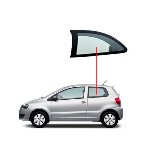 Vidro-Lateral-Fox-2-Portas-Lado-Esquerdo Vidro-Lateral-Fox-2-Portas-Lado-Esquerdo