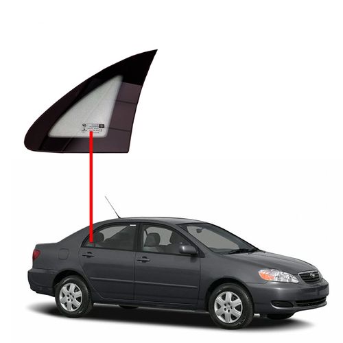 Vidro-Porta-Traseira-Fixo-Corolla-03-07-Lado-Direito Vidro-Porta-Traseira-Fixo-Corolla-03-07-Lado-Direito