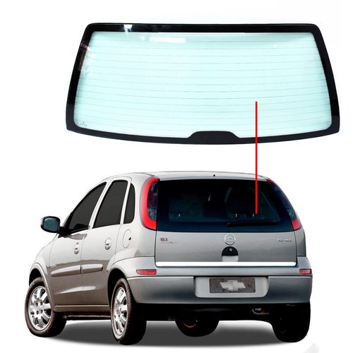 Vidro-Vigia-Corsa-03--Termico-Verde-Com-Furo-Limpador Vidro-Vigia-Corsa-03--Termico-Verde-Com-Furo-Limpador