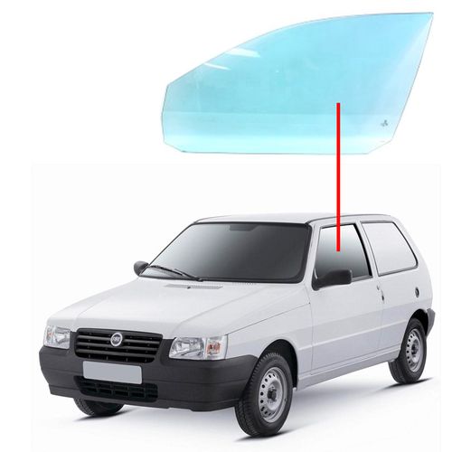 Vidro-De-Porta-Uno-2-Portas-Lado-Esquerdo Vidro-De-Porta-Uno-2-Portas-Lado-Esquerdo