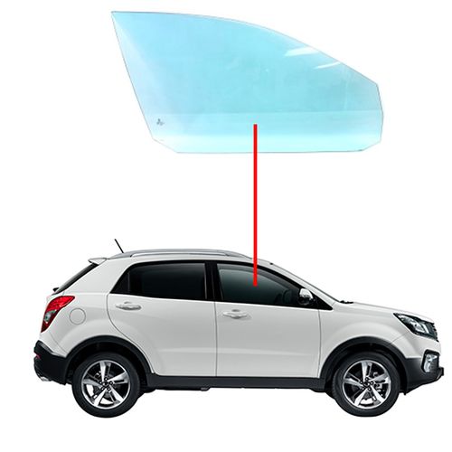 Vidro-De-Porta-Dianteira-Korando-Lado-Direito Vidro-De-Porta-Dianteira-Korando-Lado-Direito