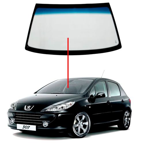 Parabrisa-Peugeot-307-Com-Sensor-Chuva-Quadrado---Verde Parabrisa-Peugeot-307-Com-Sensor-Chuva-Quadrado---Verde