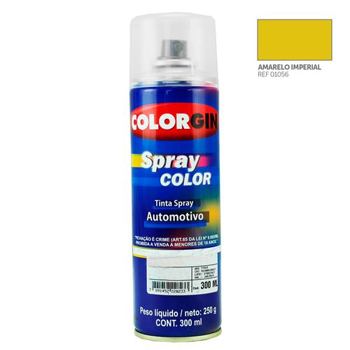 Tinta-Spray-Automotiva-Colorgin-Amarelo-Imperial-300mL