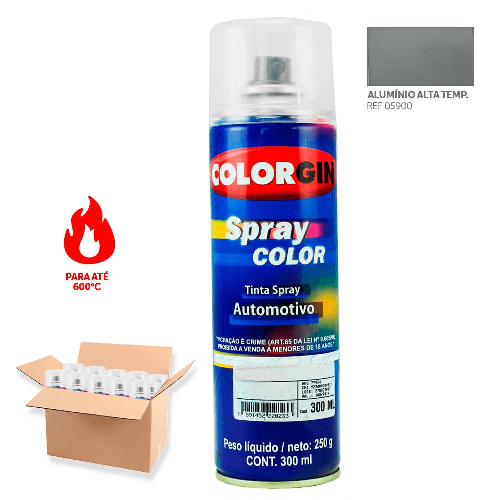 Tinta-Spray-Automotiva-Colorgin-Aluminio-Alta-Temperatura-300mL-12un