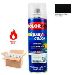 Tinta-Spray-Automotiva-Colorgin-Preto-Alta-Temperatura-300mL-12Un
