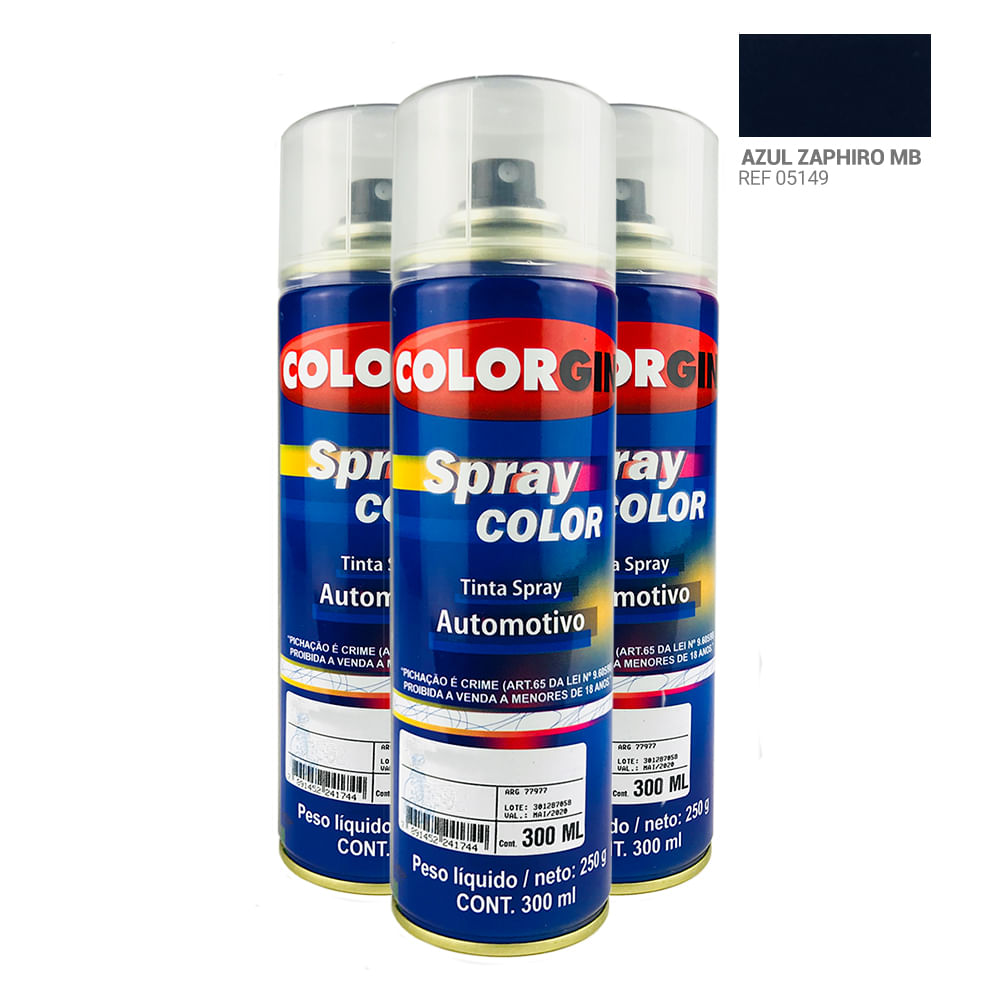 Caixa-com-3UN-Tinta-Spray-Automotiva-Colorgin-Azul-Zaphiro-300mL