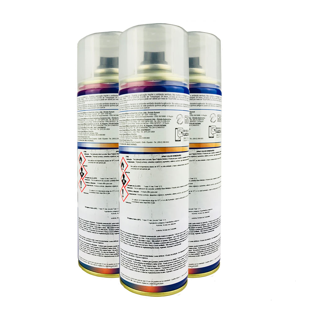 Caixa-com-3UN-Tinta-Spray-Automotiva-Colorgin-Cinza-Placa-300mL