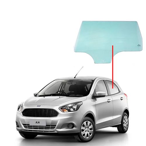 Vidro-Porta-Traseira-Ford-Ka-2015-a-2018-Lado-Esquerdo