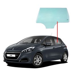 Vidro-Porta-Traseira-Peugeot-208-Lado-Esquerdo