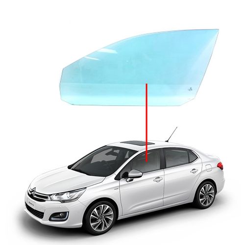 Vidro-Porta-Dianteira-C4-Lounge-Lado-Esquerdo Vidro-Porta-Dianteira-C4-Lounge-Lado-Esquerdo