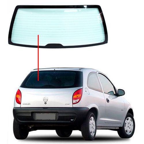 Vidro-Vigia-Celta-2000-a-2005-Termico-Verde-Com-Furo-Limpador Vidro-Vigia-Celta-2000-a-2005-Termico-Verde-Com-Furo-Limpador