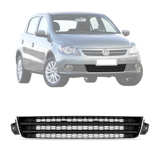 Tela-Parachoque-Gol-G5-C-friso-Cromado---Central Tela-Parachoque-Gol-G5-C-friso-Cromado---Central