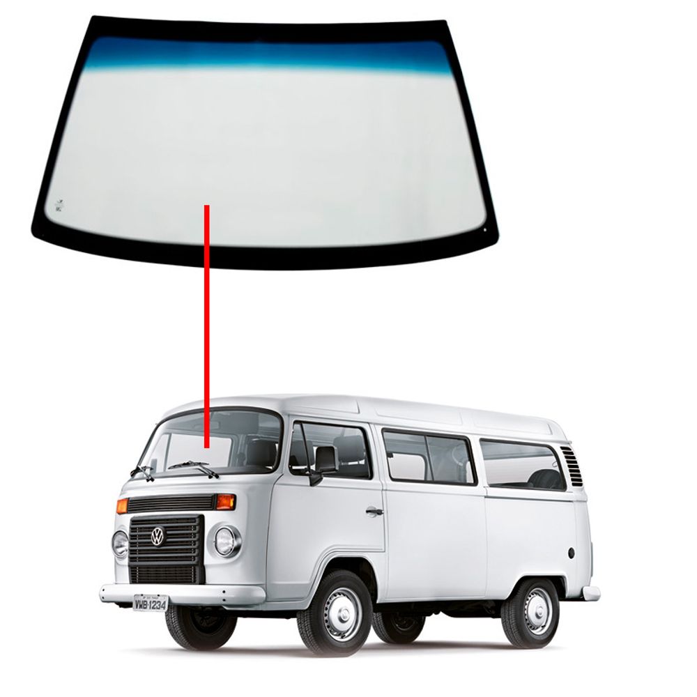 Parabrisa Kombi 85 a 2010 2011 2012 2013 2014 2015 2016 2017 Degrade ...