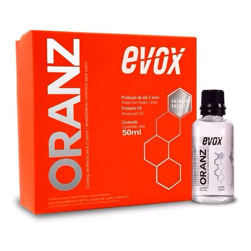 Oranz-Revestimento-Ceramico-para-Couro-50ML-Evox Oranz-Revestimento-Ceramico-para-Couro-50ML-Evox