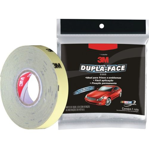 Fita Dupla Face 5369 12MMX3M 3M