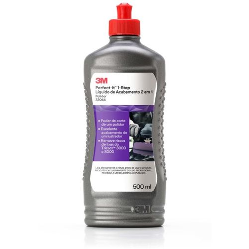 Liquido Acabamento Perfect-It 1-Step 2 em 1 500ml 3M Liquido Acabamento Perfect-It 1-Step 2 em 1 500ml 3M