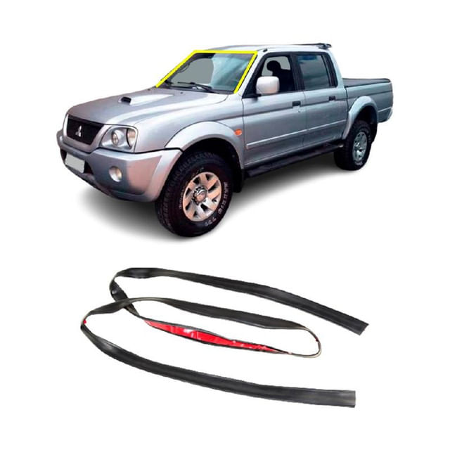 Borracha-Parabrisa-L-200-03-07---Codigo-de-Fabrica-0533---Fornecedor-Luma-Flex-Comercio-de-Auto-Pecas-EIRELI