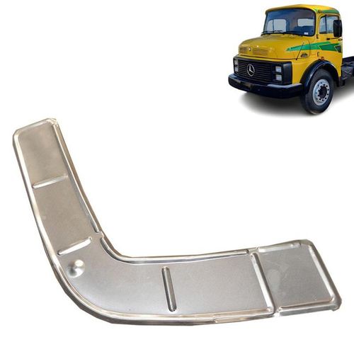 Aluminio---Para-choque-Mercedes-Benz-Antigo-Lado-Esquerdo Aluminio---Para-choque-Mercedes-Benz-Antigo-Lado-Esquerdo