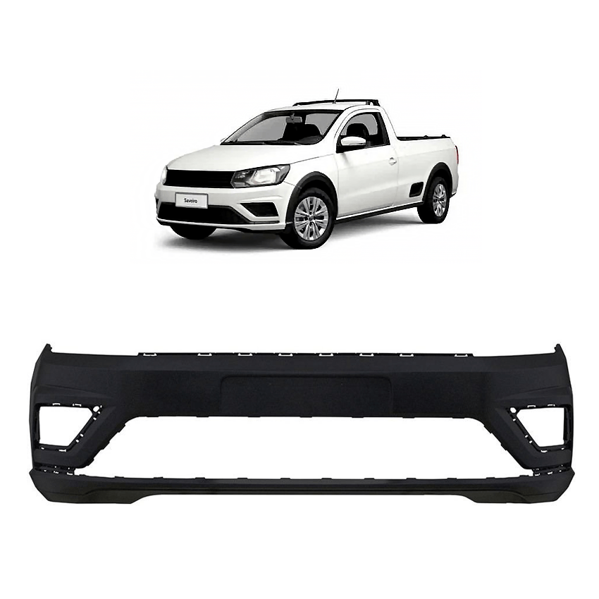 Parachoque Diant. Uno Way Cinza Texturizado | Bite