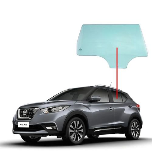 Vidro_Porta_Traseira_Kicks_Lado_Esquerdo Vidro_Porta_Traseira_Kicks_Lado_Esquerdo